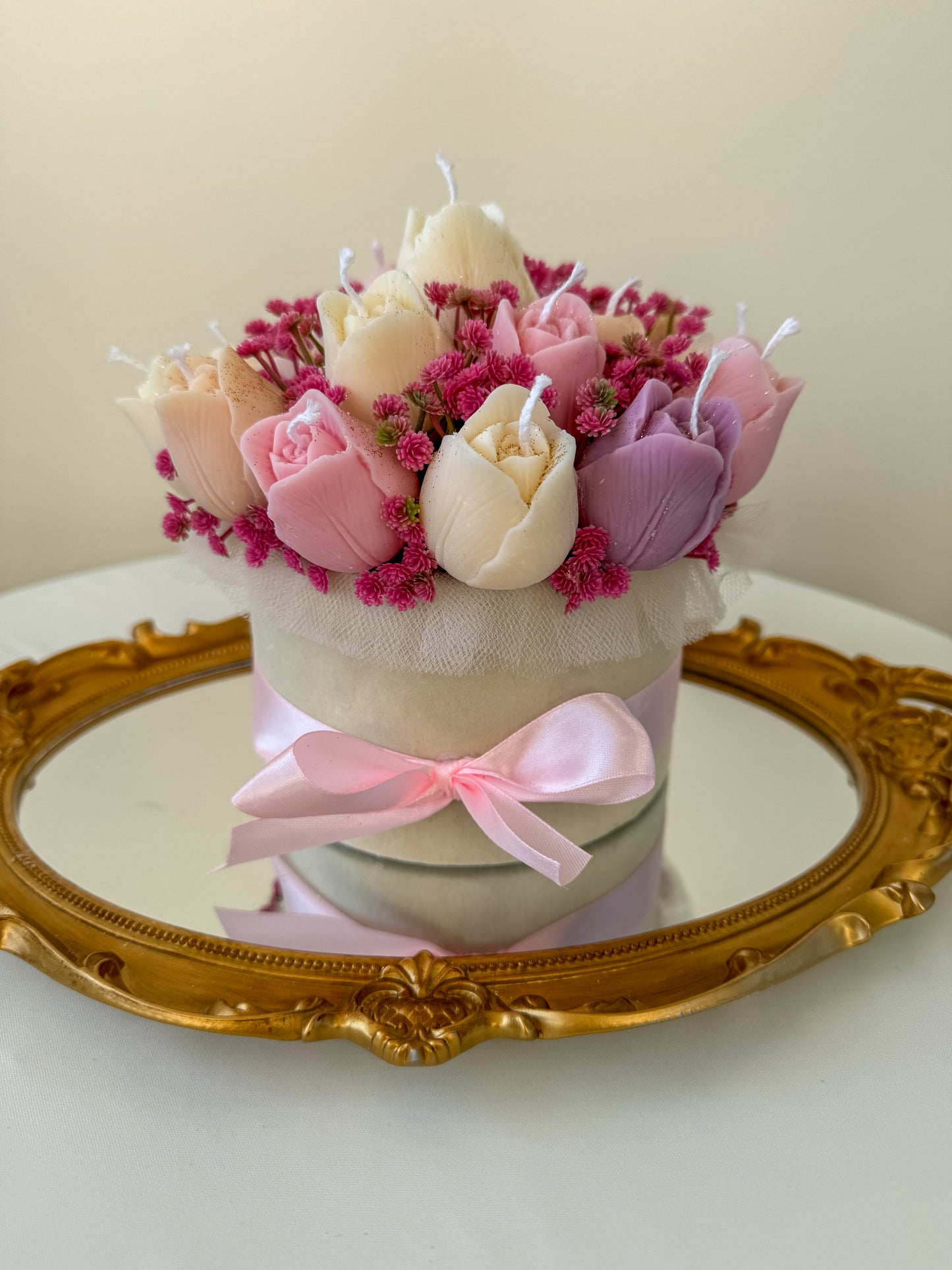 Tulip Candle Bouquet