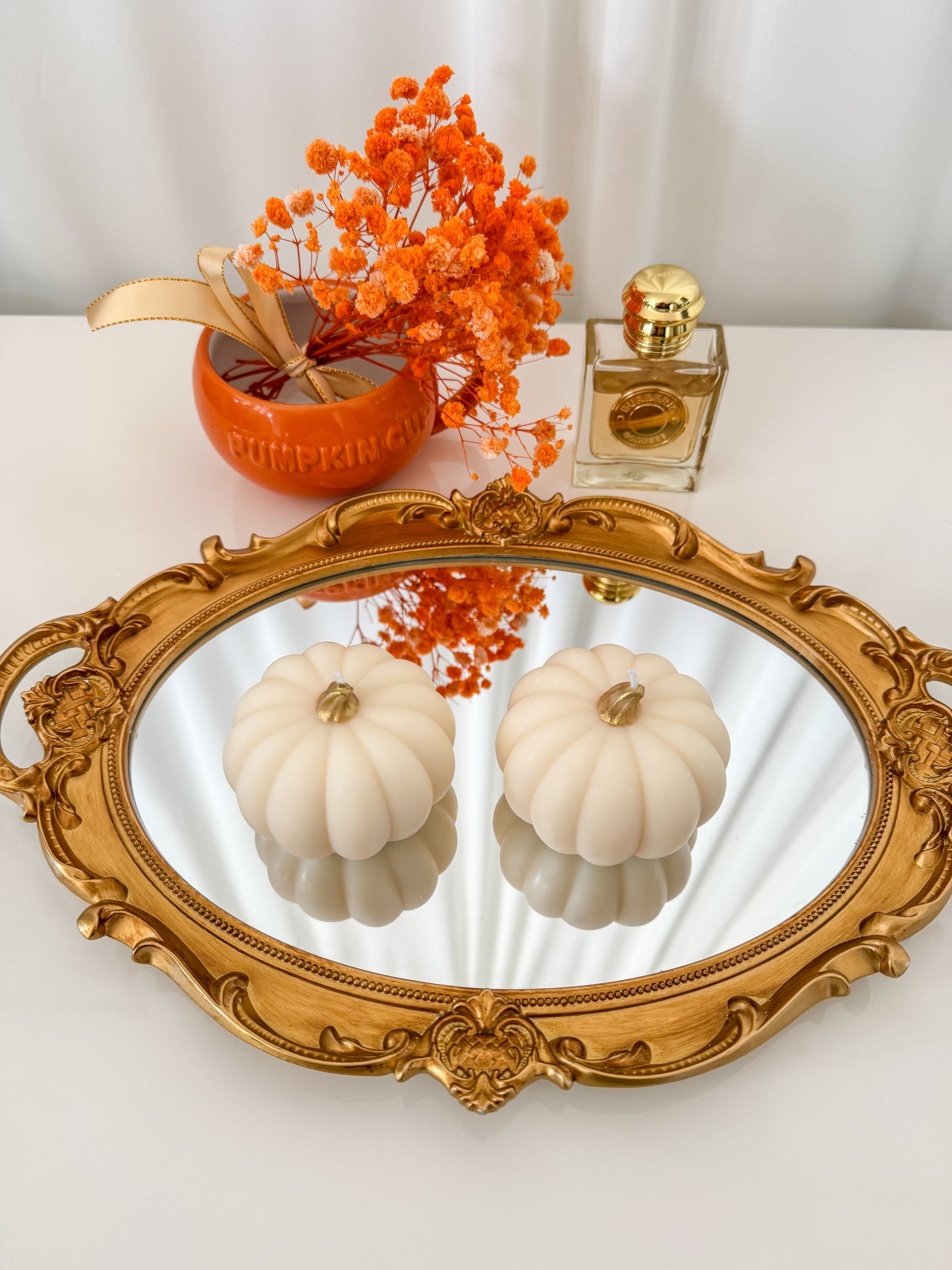 Baby Boo Pumpkin Candle