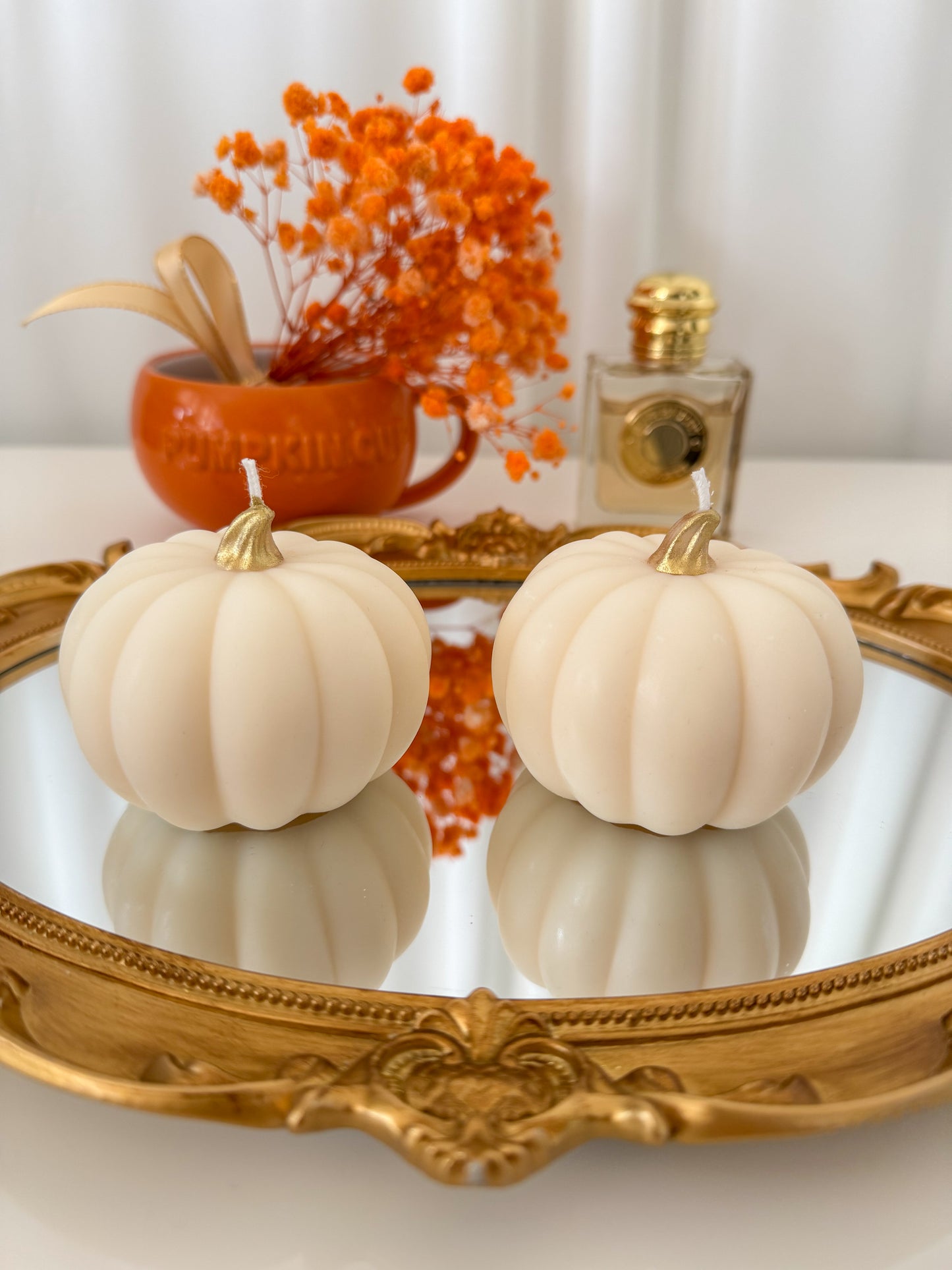 Baby Boo Pumpkin Candle