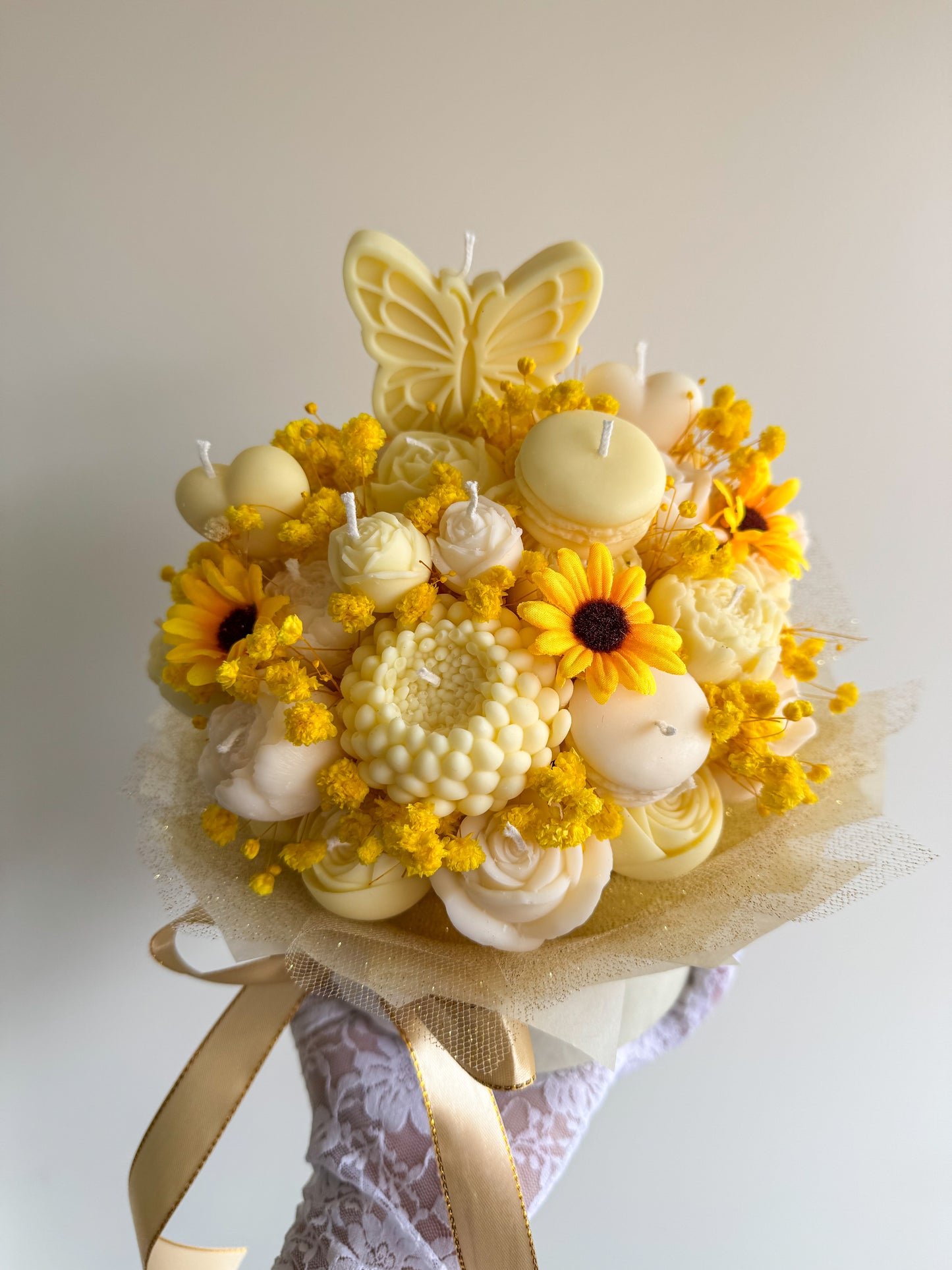 Butterfly Candle Bouquet