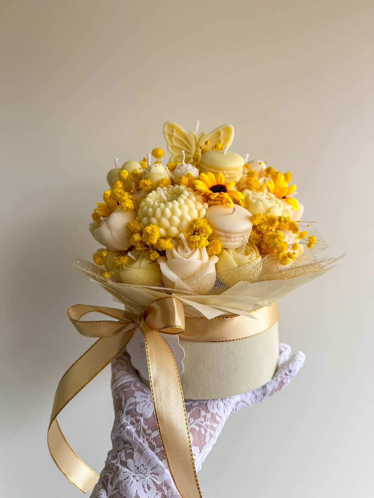Butterfly Candle Bouquet