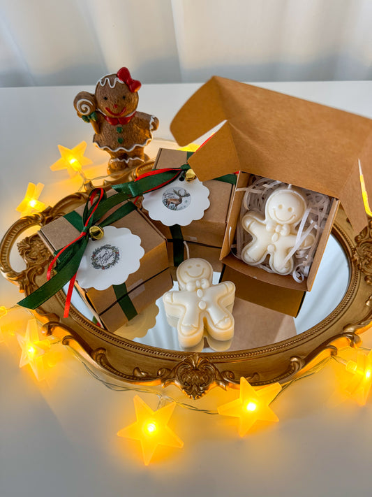 Bougie Bonhomme en pain d'épices