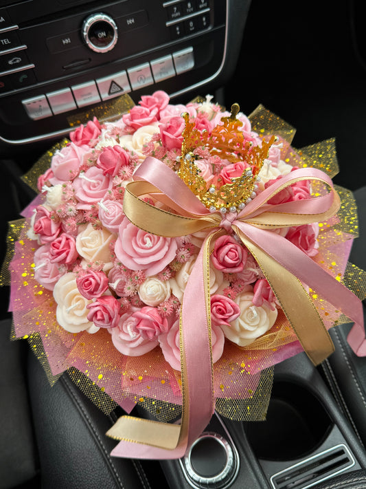 Prinzessinnen-Kerzenstrauß