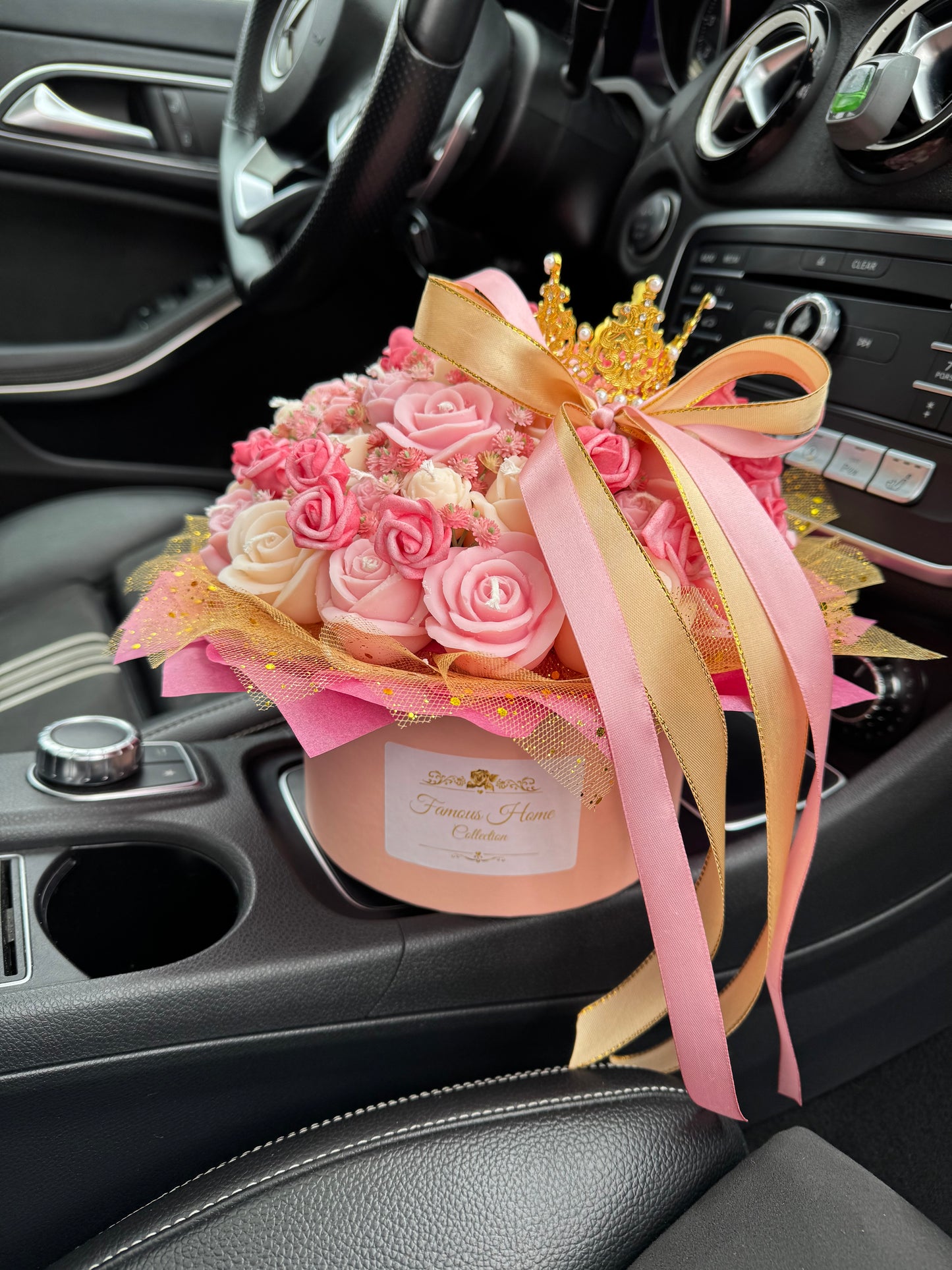 Prinzessinnen-Kerzenstrauß