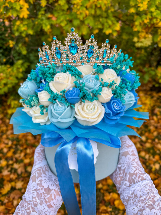 Ice Princess Candle Bouquet